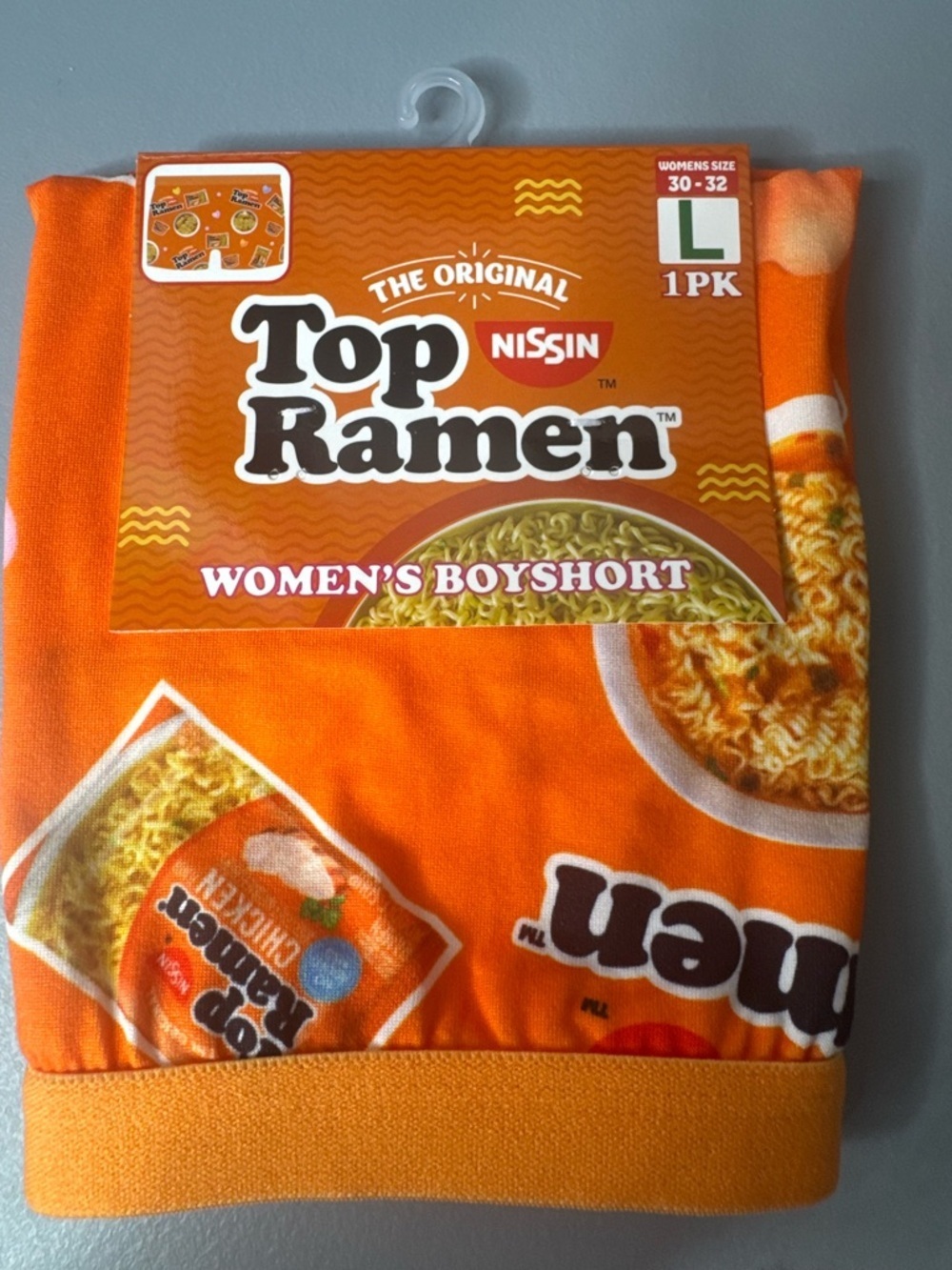 Nissin Top Ramen novelty soup bowl package Graphic Women's Boyshorts soup lover